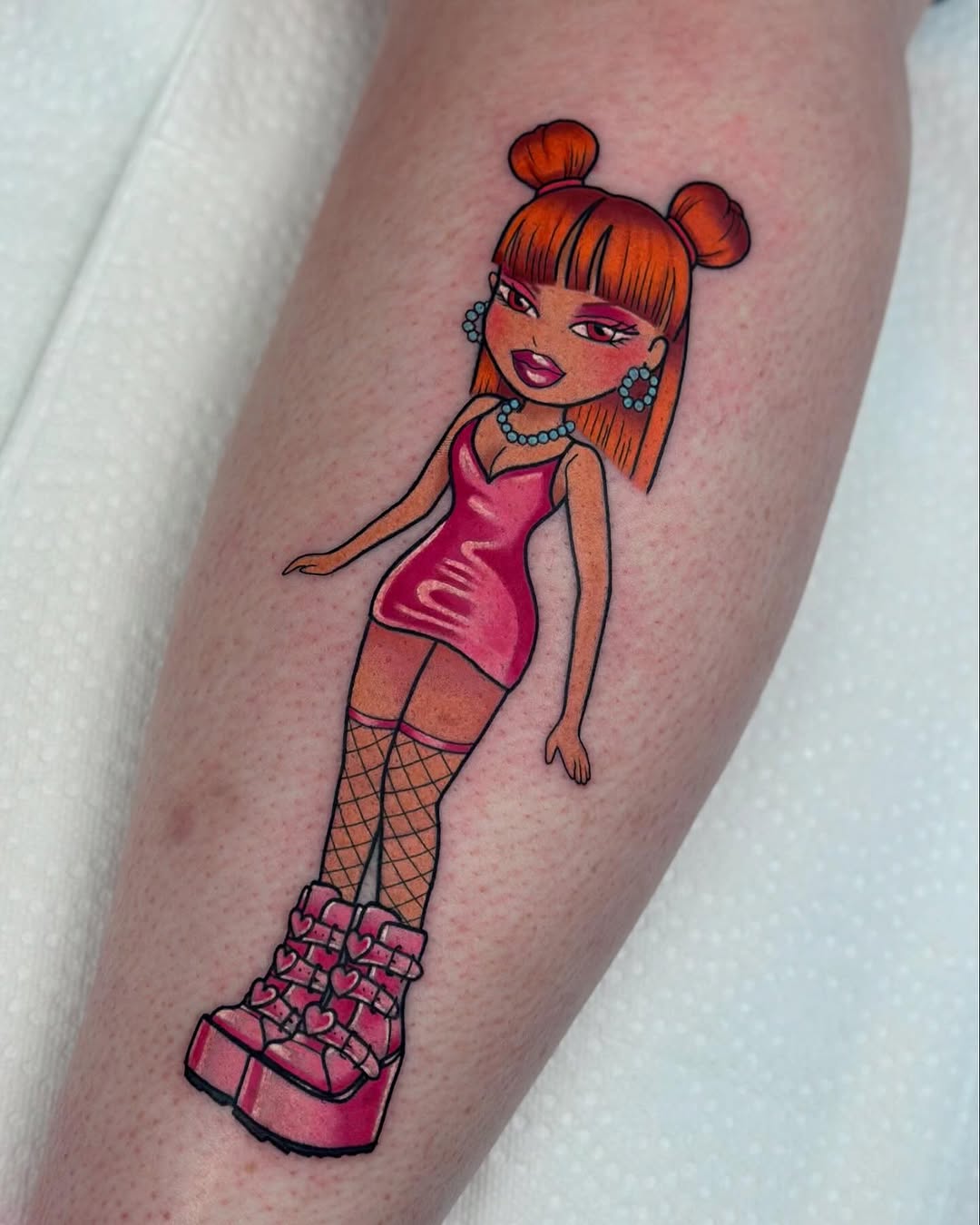 Tattoo by @katiektattoos โ new_school, anime