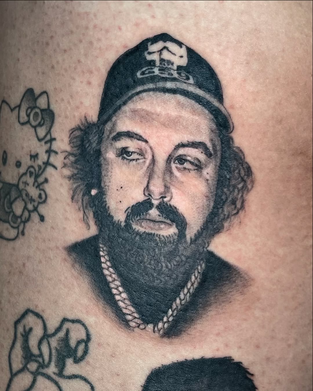 Tattoo by @anissatattoos — realism, black_and_grey