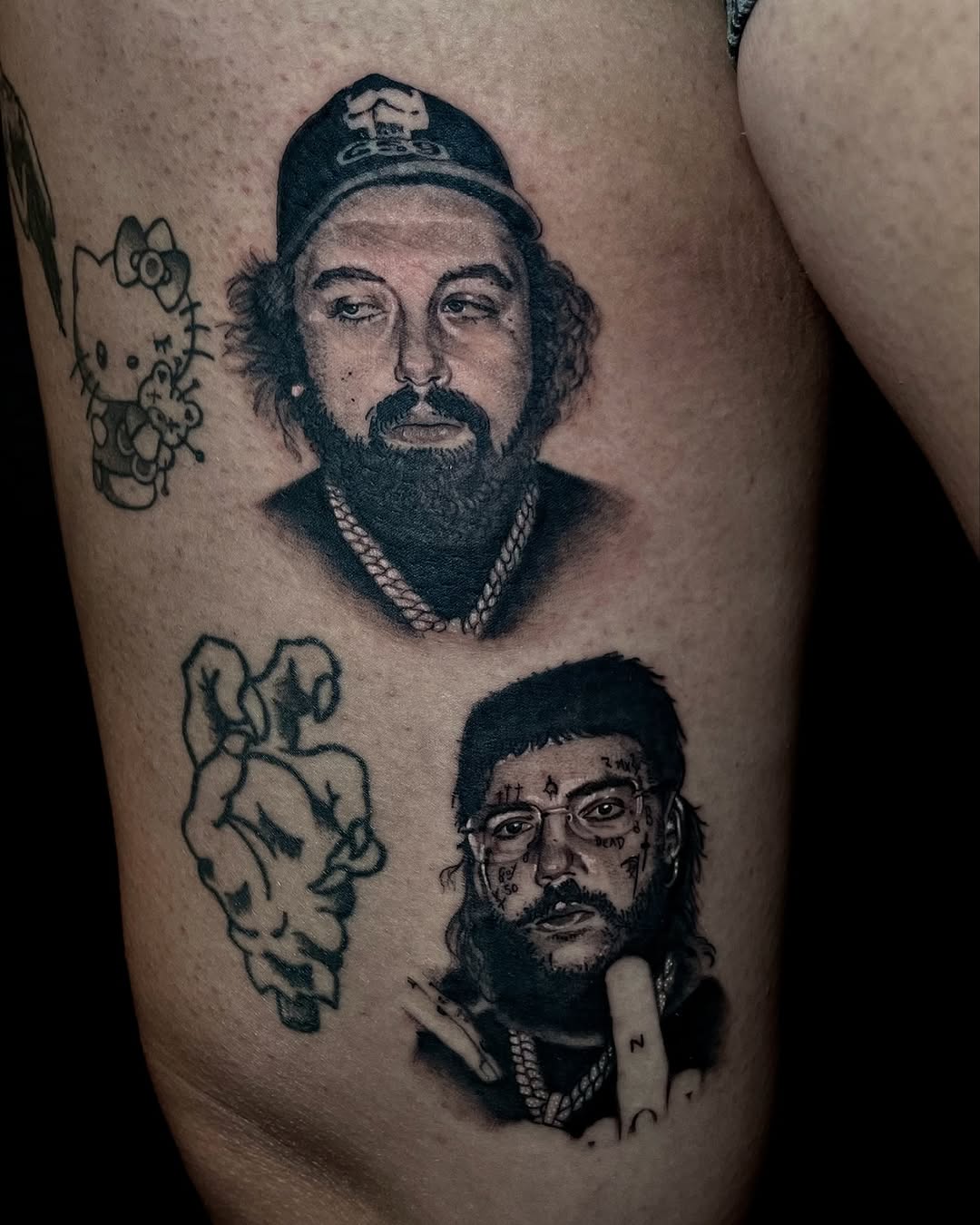 Tattoo by @anissatattoos — realism, black_and_grey