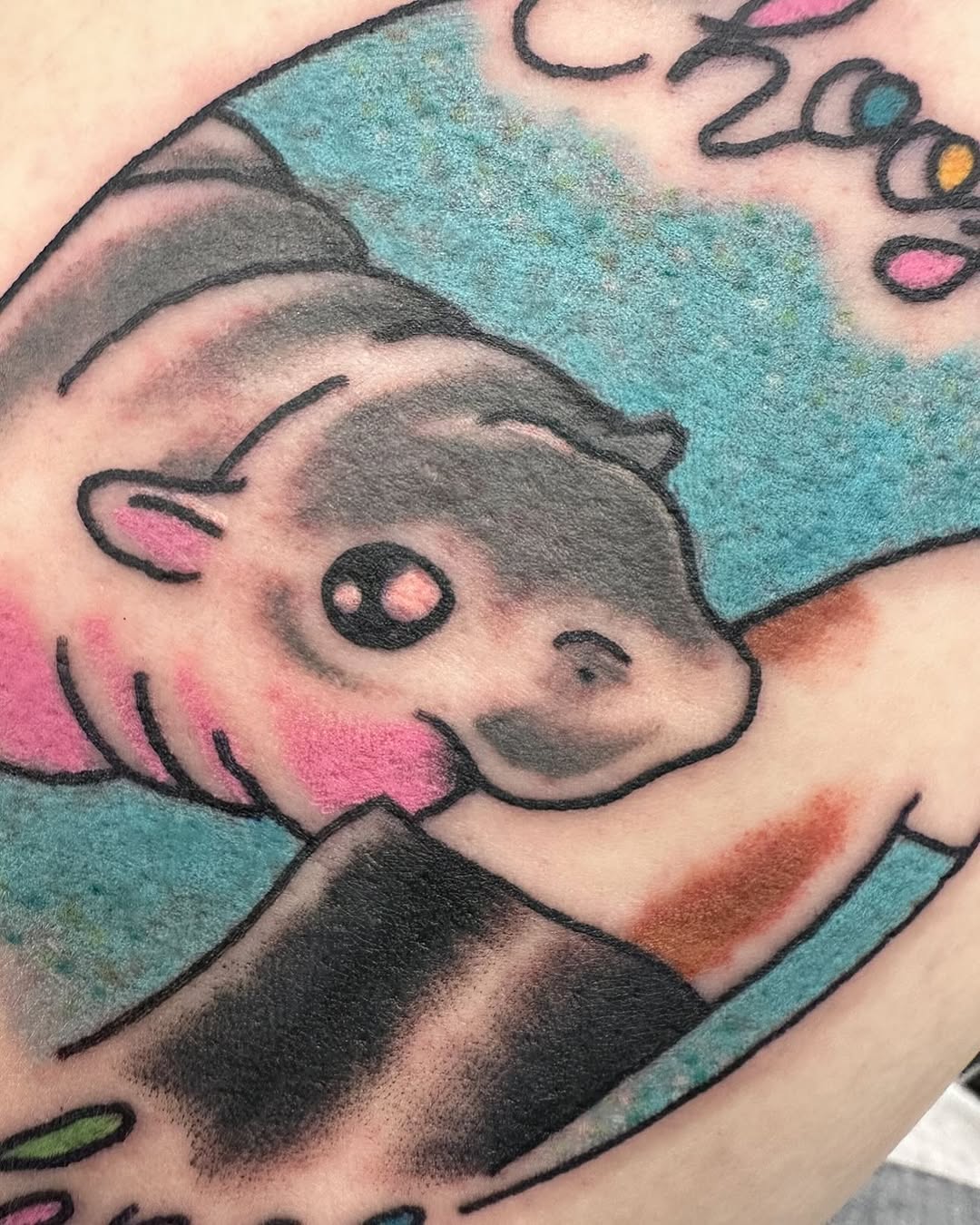Tattoo by @nickihoverson — illustrative, new_school