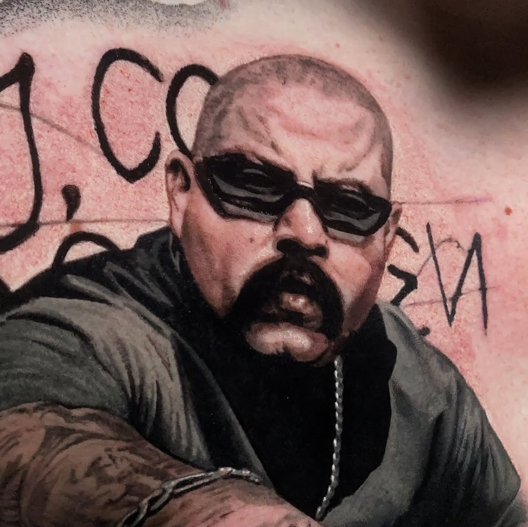 Tattoo by @nikolaymertsalov — realism, chicano