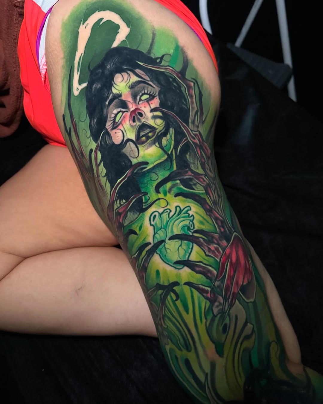 Tattoo by @chance_tattoos — dark_realism, new_school
