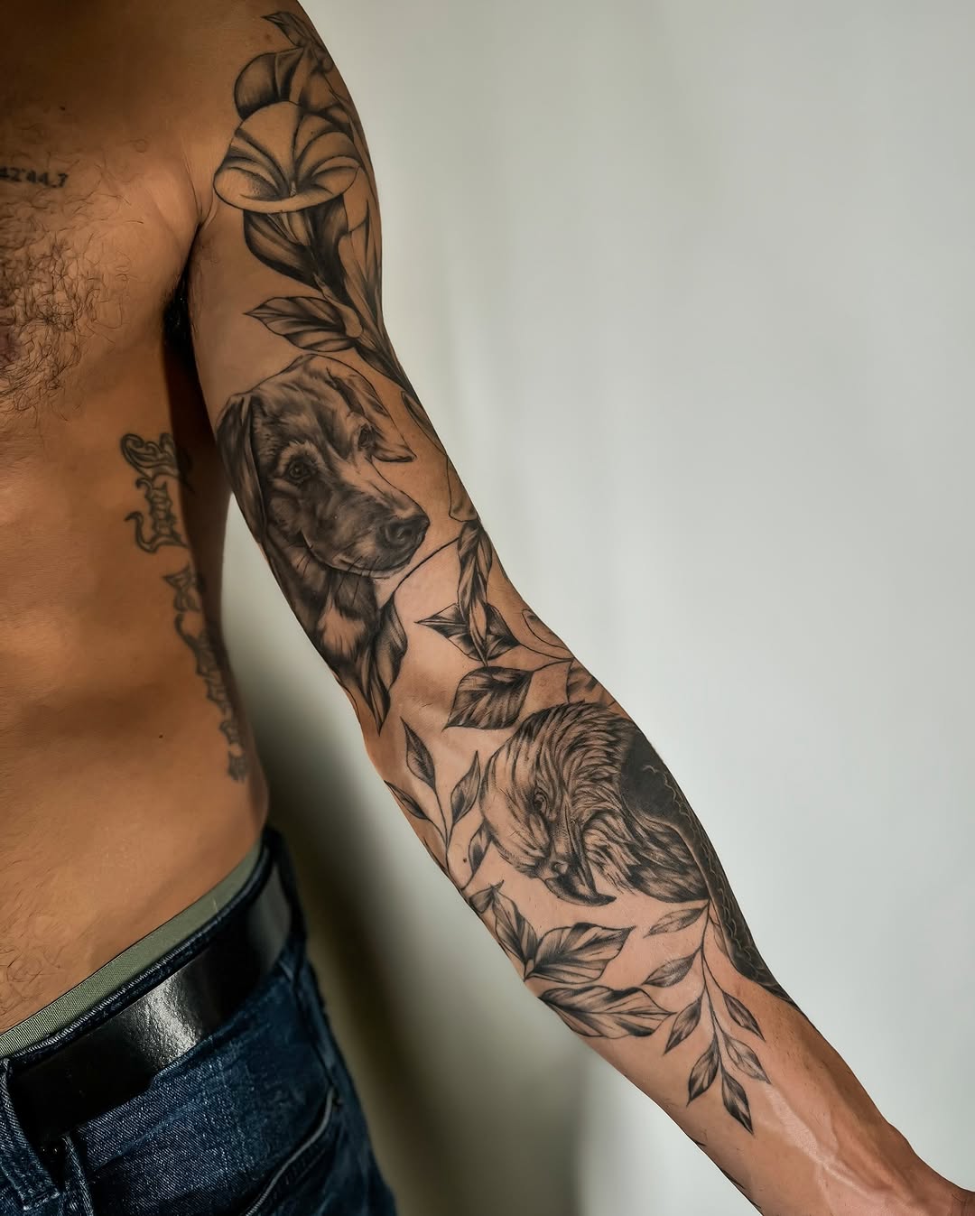 Tattoo by @ameliavogan — realism, black_and_grey
