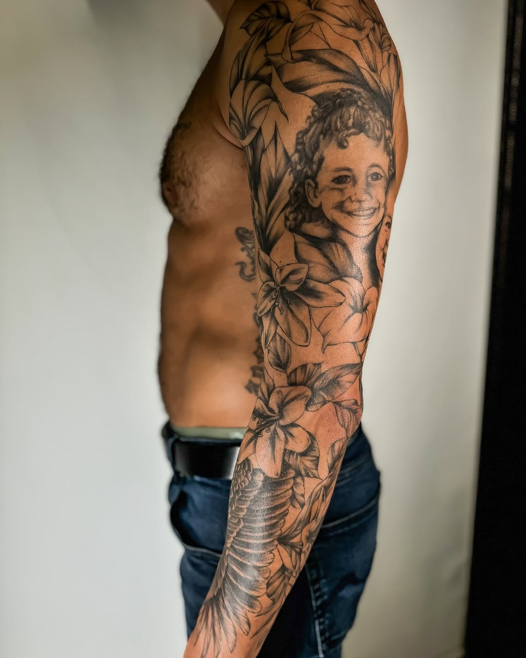 Tattoo by @ameliavogan — realism, black_and_grey