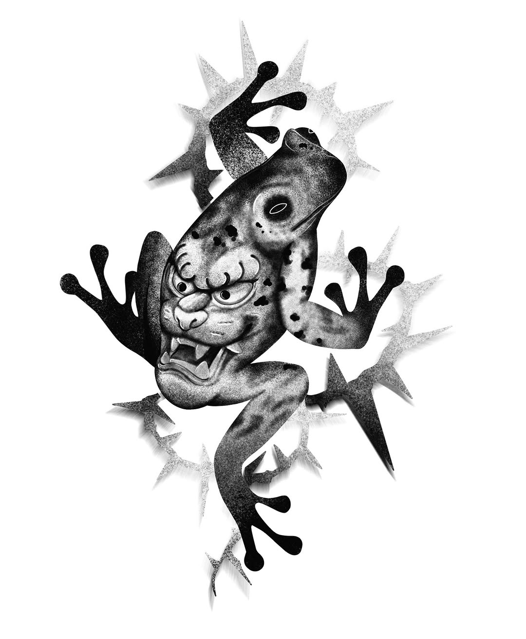 Tattoo by @kuropink_tattoo — black_and_grey, illustrative