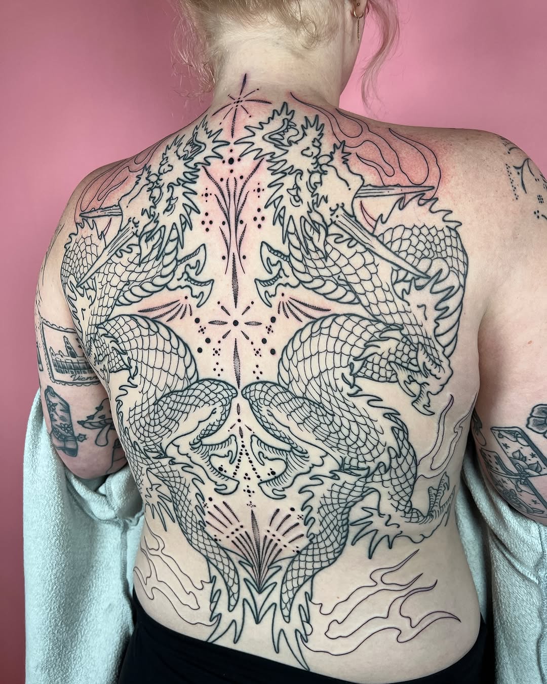 Tattoo by @brianaleflore — japanese_irezumi, blackwork