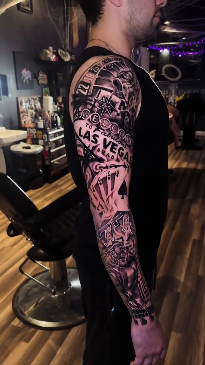 Tattoo by @igor.blackrhino — black_and_grey, realism