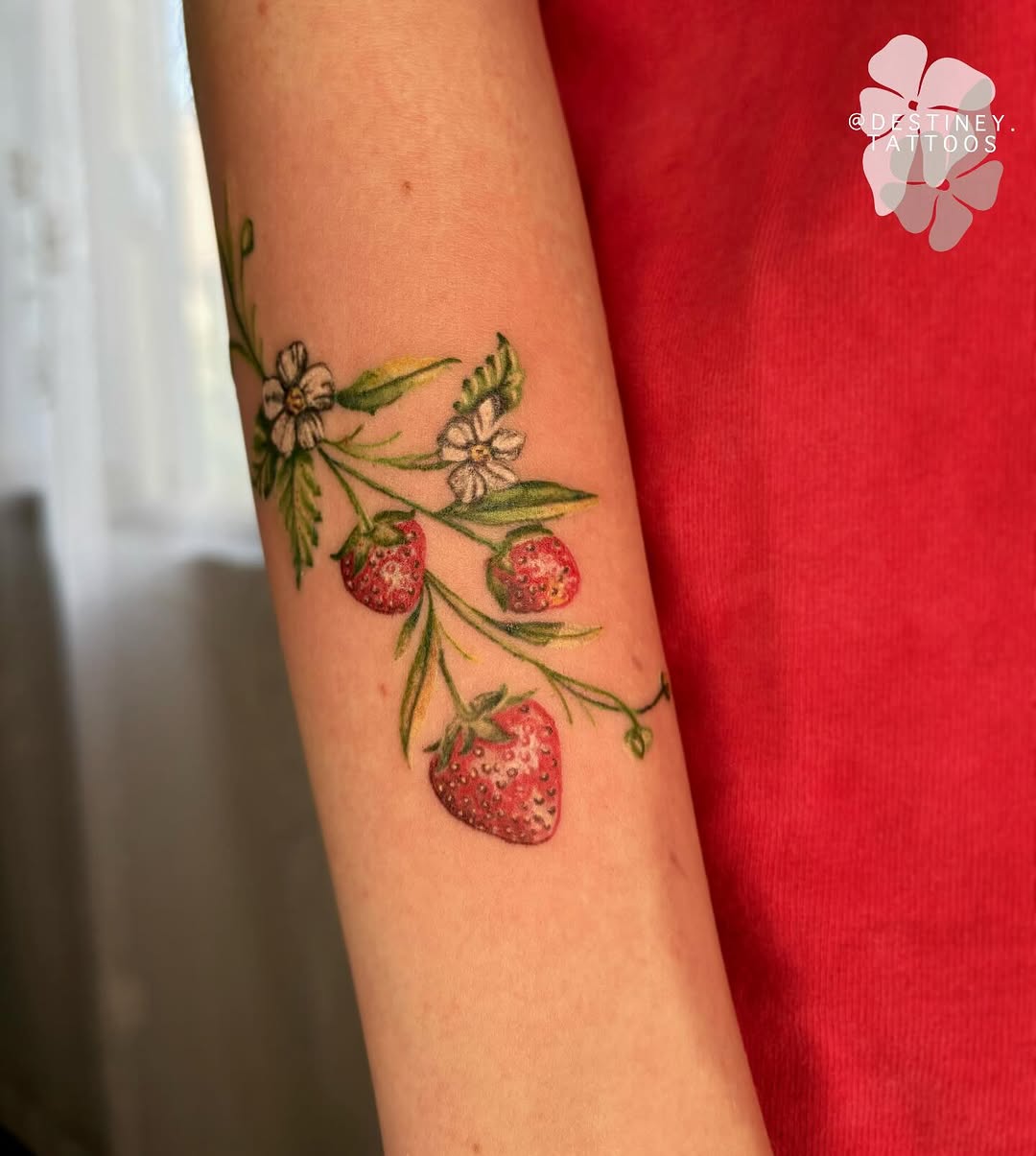 Tattoo by @destiney.tattoos — realism, illustrative