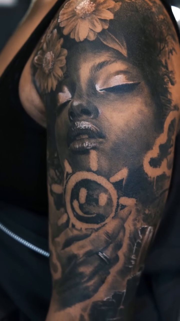 Tattoo by @joyboytattoos โ black_and_grey, realism