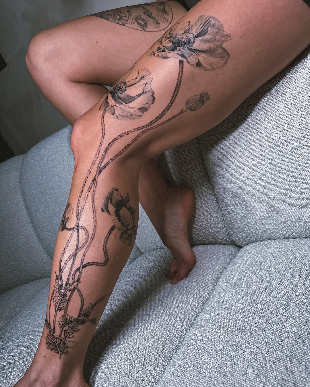 Tattoo by @cailintattoos — illustrative, black_and_grey