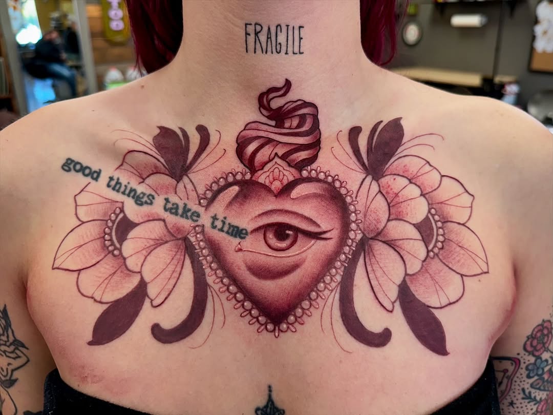 Tattoo by @sxmantha_jane — illustrative, black_and_grey
