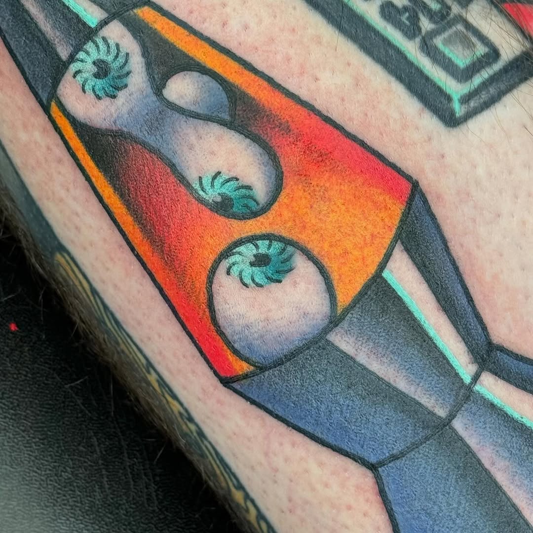 Tattoo by @renedoestattoos — illustrative, new_school