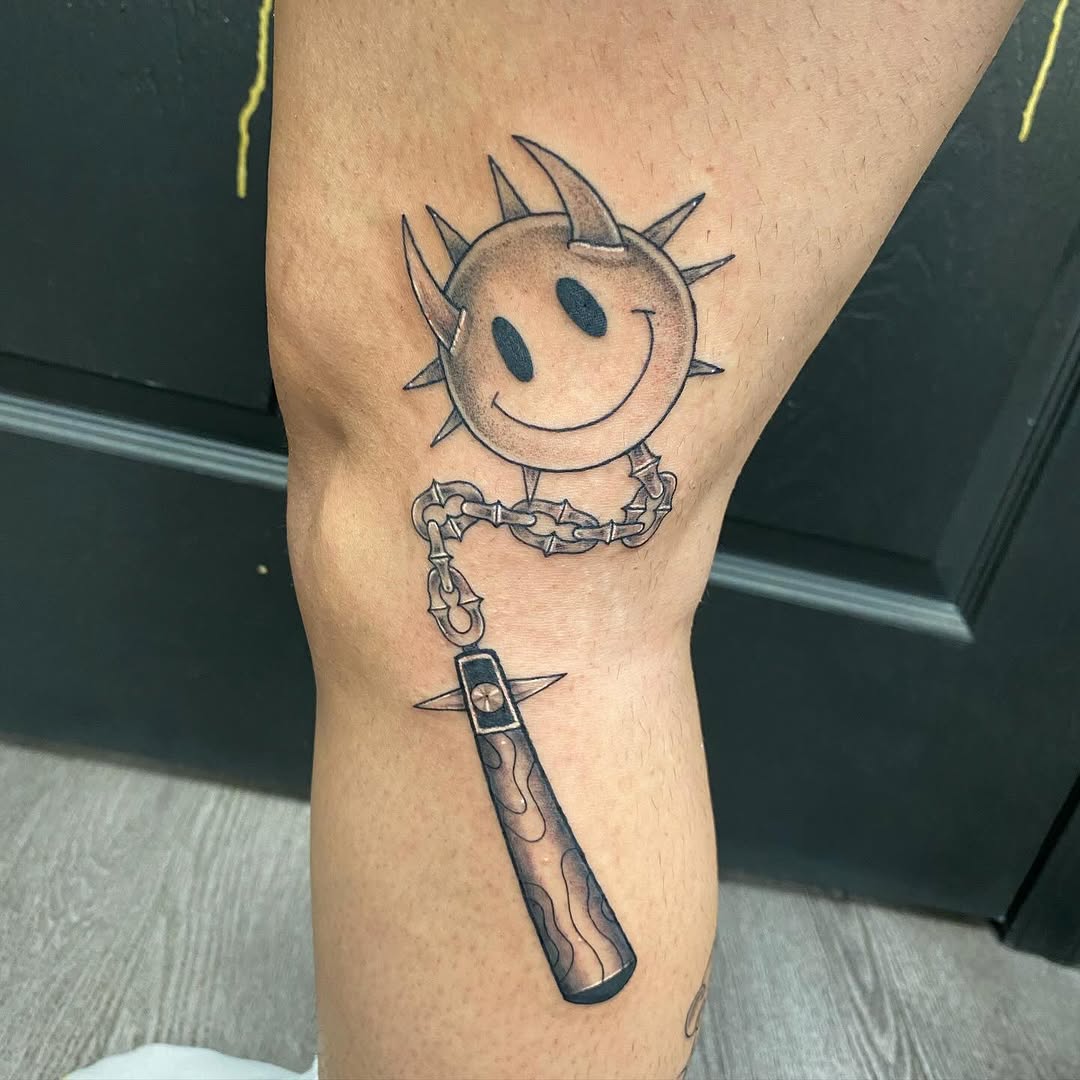 Tattoo by @artinjections667 — black_and_grey