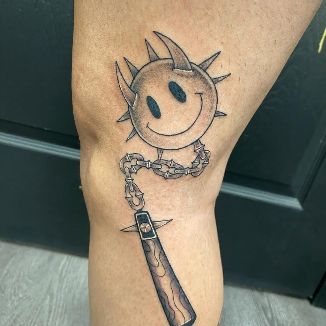Tattoo by @artinjections667 — black_and_grey