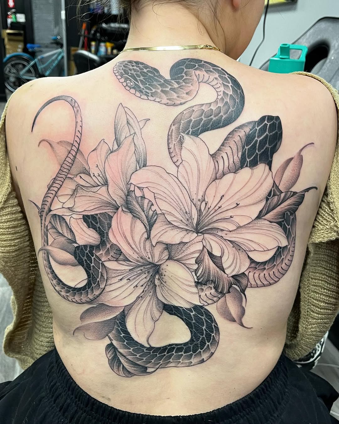 Tattoo by @rks.ink β black_and_grey, realism