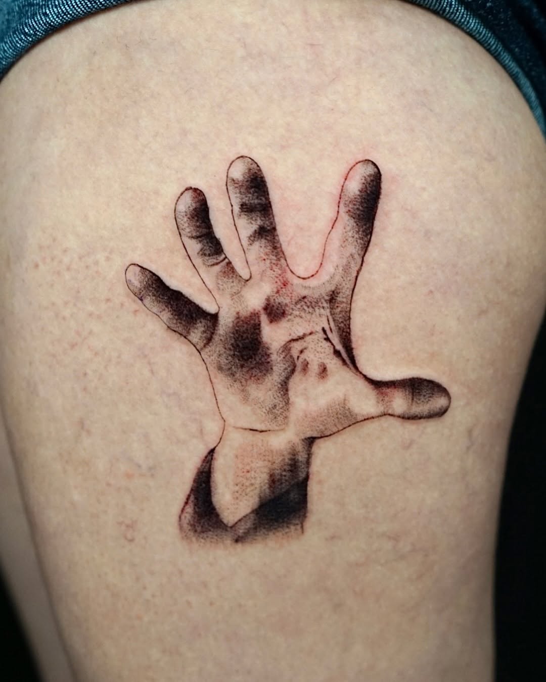 Tattoo by @syfer.tattoo β realism, black_and_grey