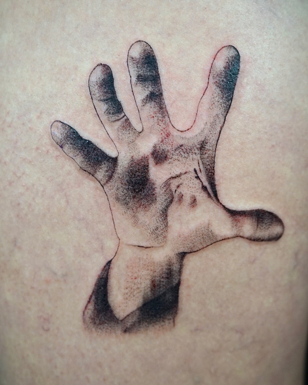 Tattoo by @syfer.tattoo β realism, black_and_grey