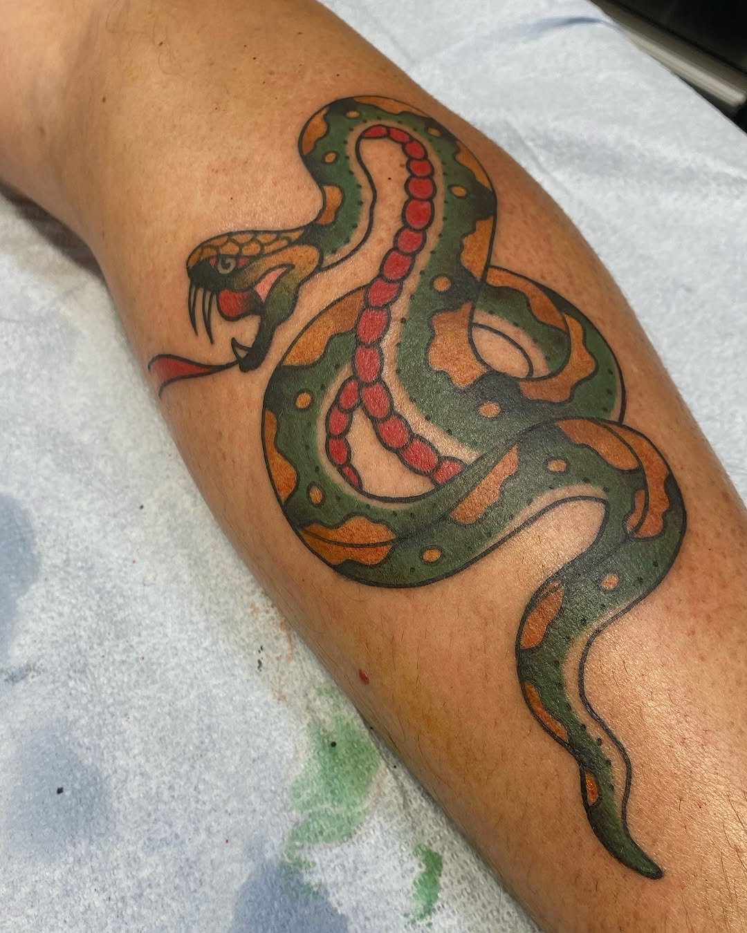 Tattoo by @clarenceworley — american_traditional