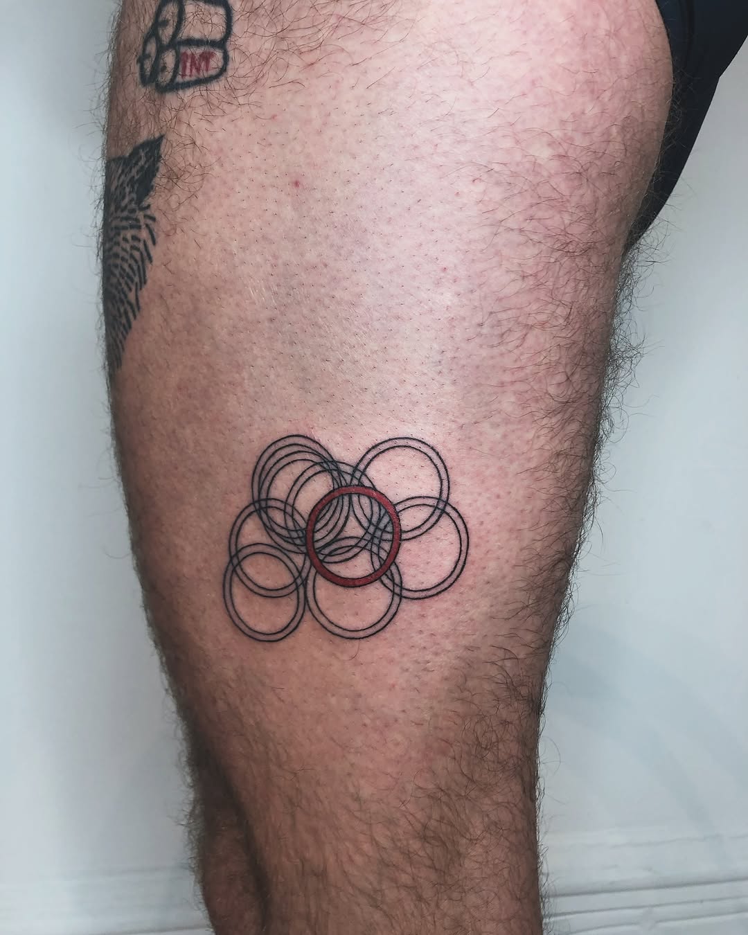 Tattoo by @oykuinkslove — geometric, minimalist