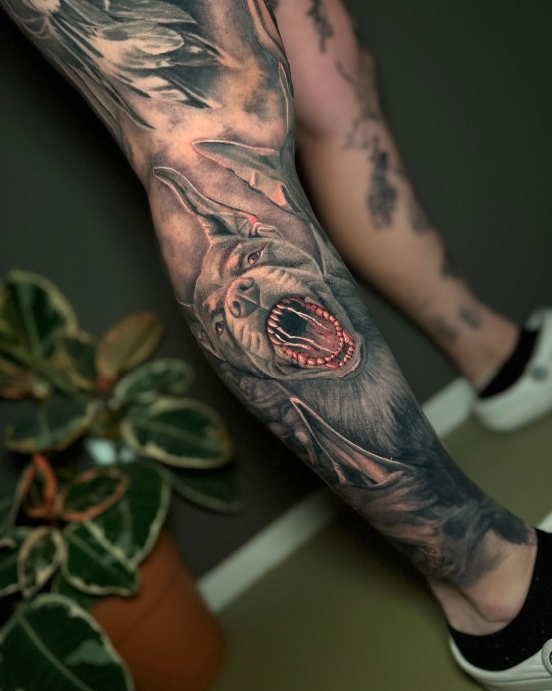 Tattoo by @kenndo.art — realism, black_and_grey