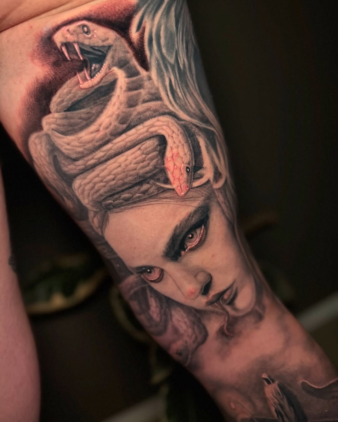 Tattoo by @kenndo.art — realism, black_and_grey