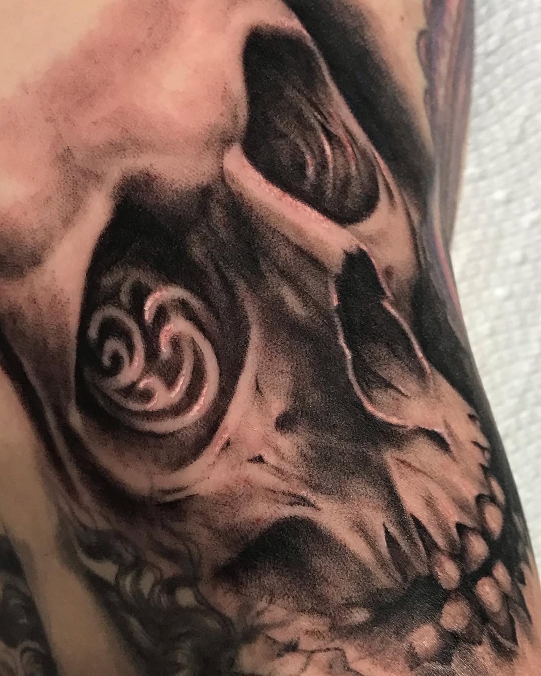 Tattoo by @doctorze — realism, black_and_grey