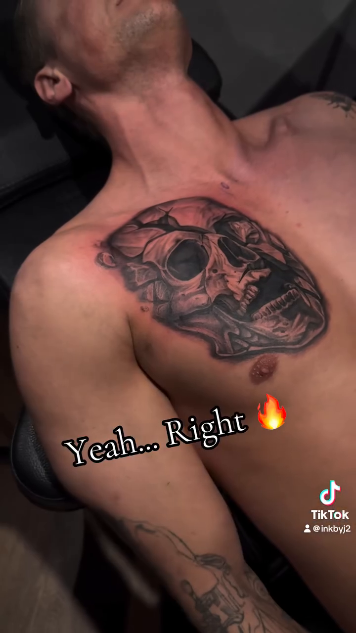 Tattoo by @inkbyj2 — dark_realism, black_and_grey