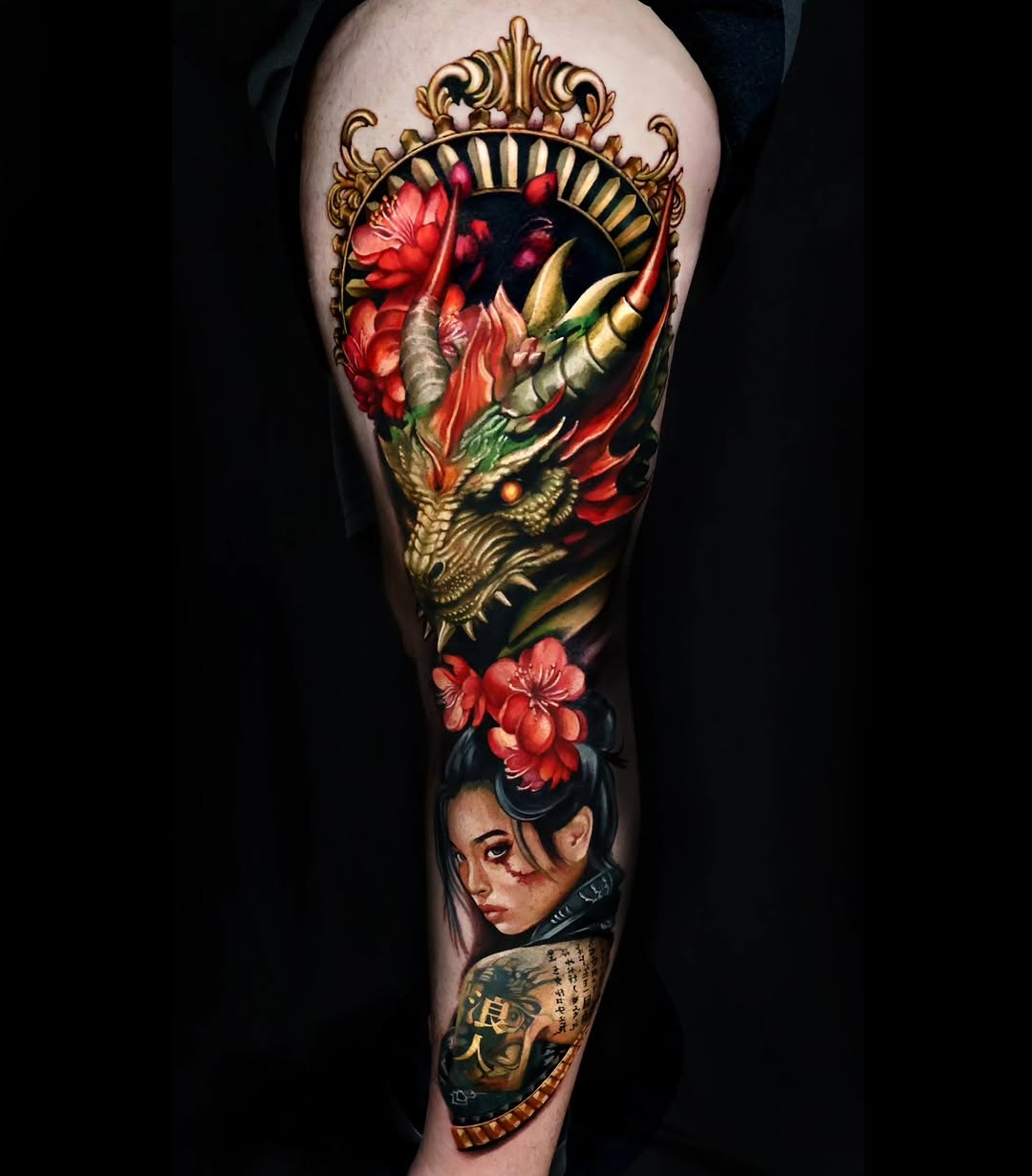 Tattoo work at Tatak International Tatu Expo 2026