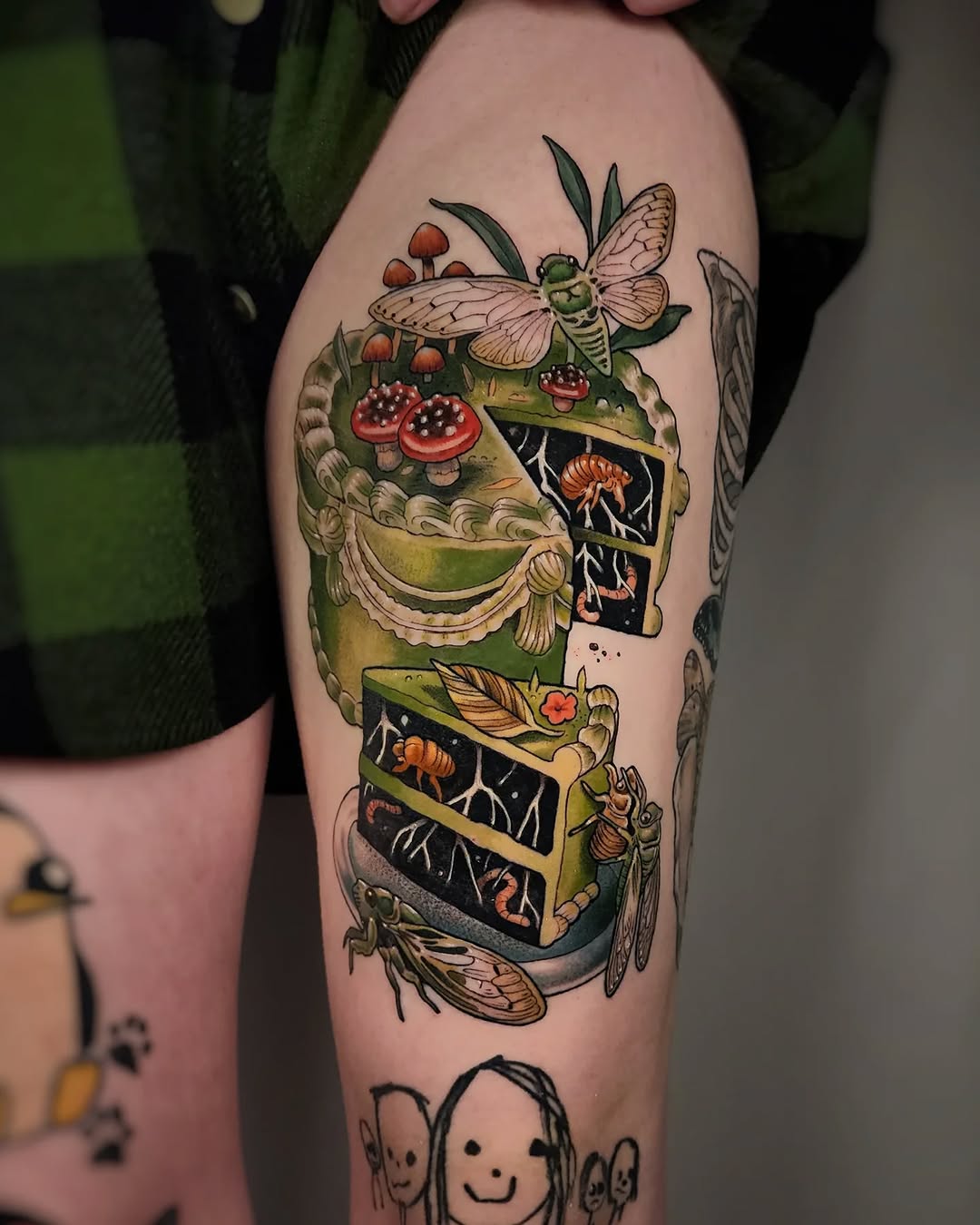 Tattoo by @whitneycaskeytattoos — neo_traditional, illustrative