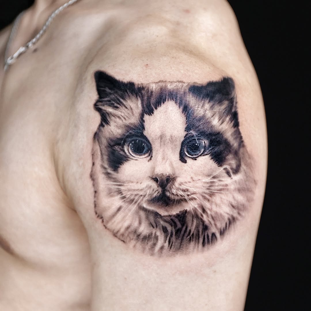 Tattoo by @adam_modoink — realism, black_and_grey
