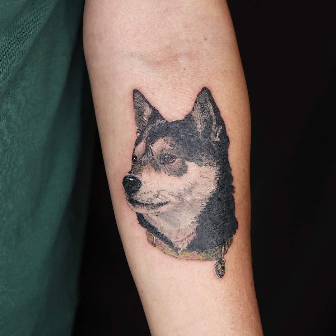 Tattoo by @adam_modoink — realism, black_and_grey
