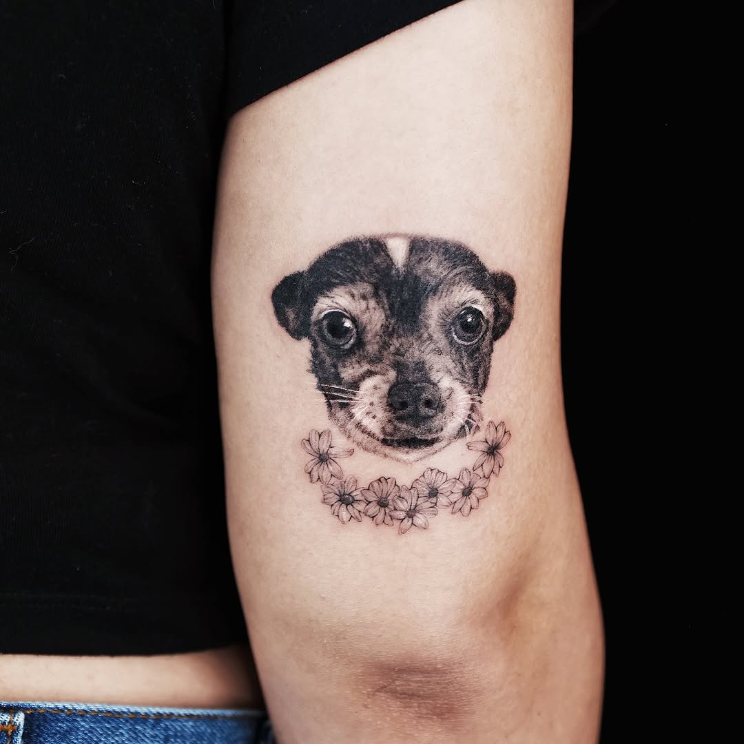 Tattoo by @adam_modoink — realism, black_and_grey