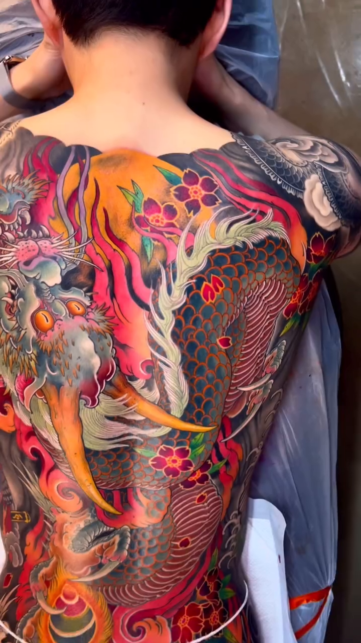 Tattoo by @hocheon1 — japanese_irezumi, illustrative