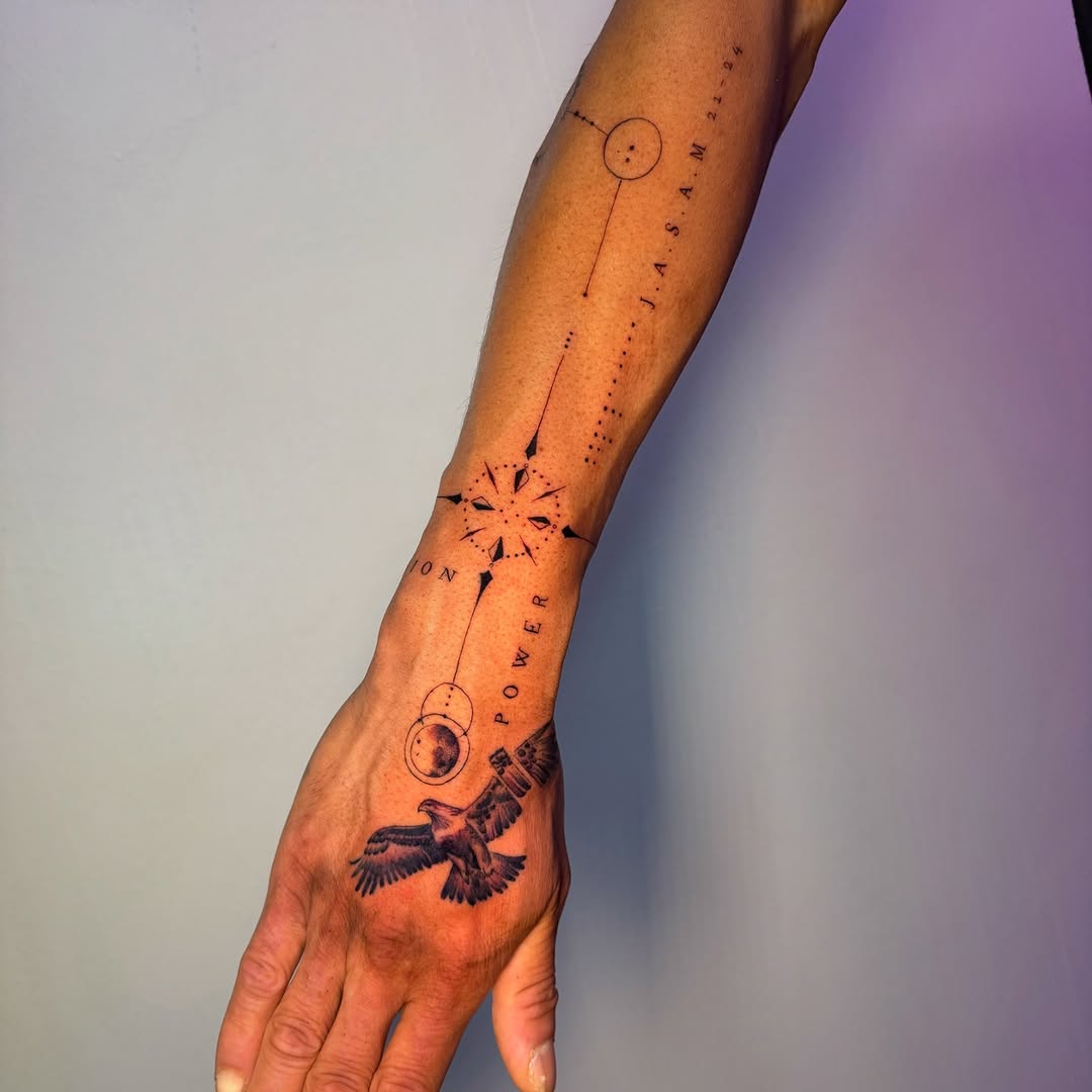 Tattoo by @tat_papi — fine_line, realism