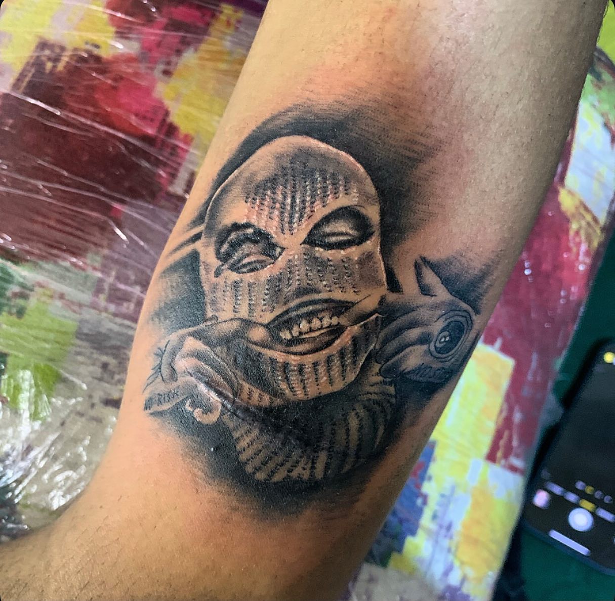 Tattoo by @merlin_inktattoo237 — realism, black_and_grey