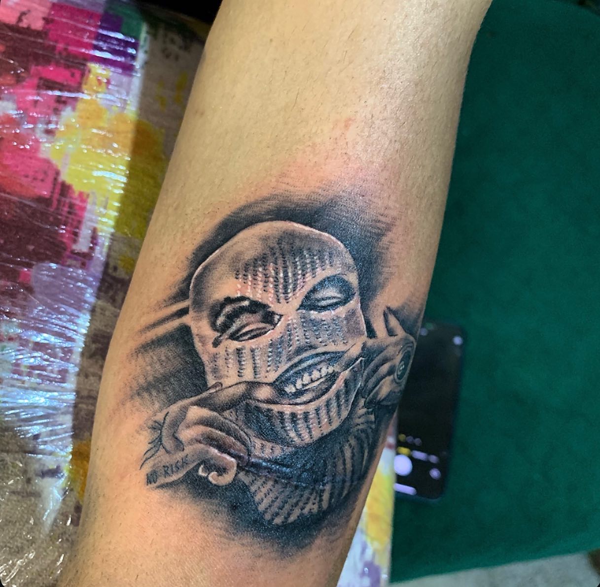 Tattoo by @merlin_inktattoo237 — realism, black_and_grey