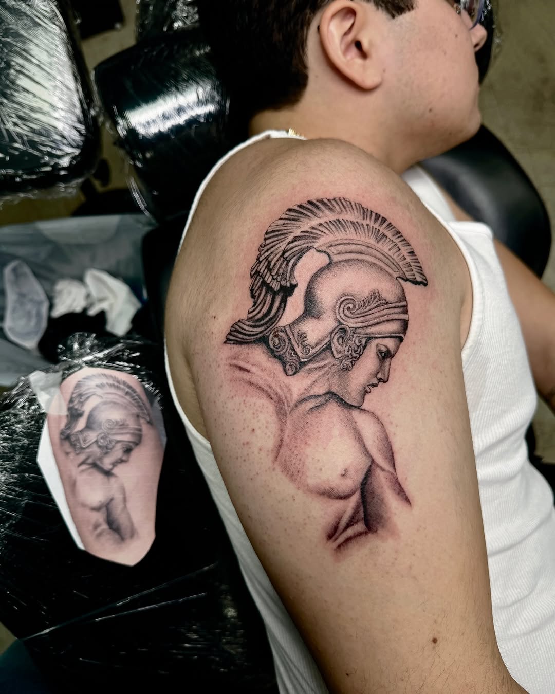 Tattoo by @beth.tattooink — realism, black_and_grey