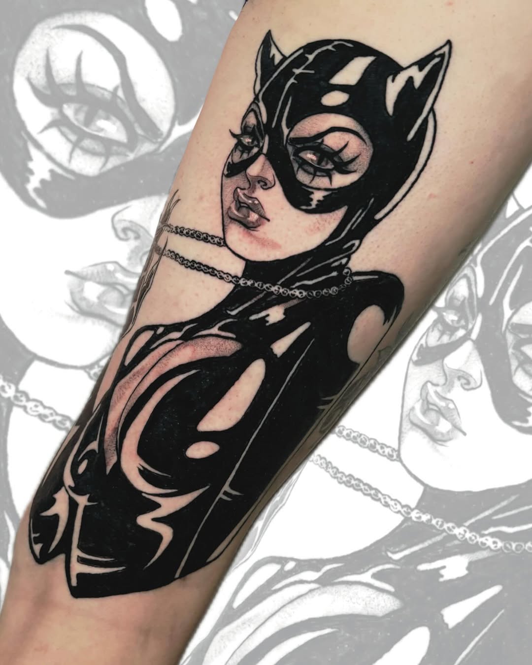 Tattoo by @mykymilk โ blackwork, realism