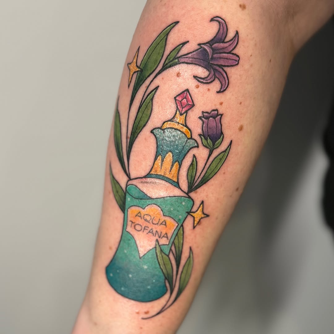 Tattoo by @ashrosetattoos — new_school