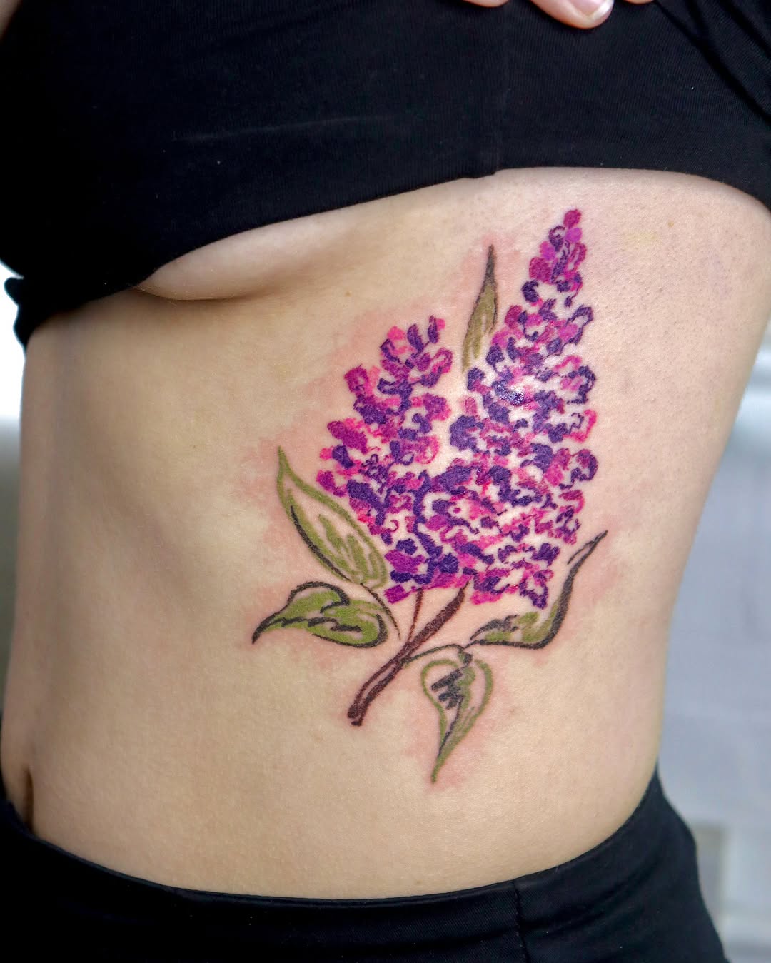 Tattoo by @xx__damm_tt — fine_line, watercolor