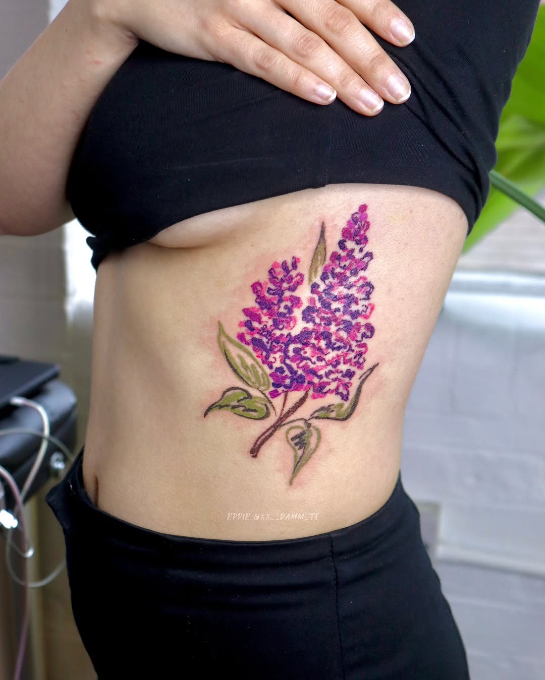 Tattoo by @xx__damm_tt — illustrative, watercolor