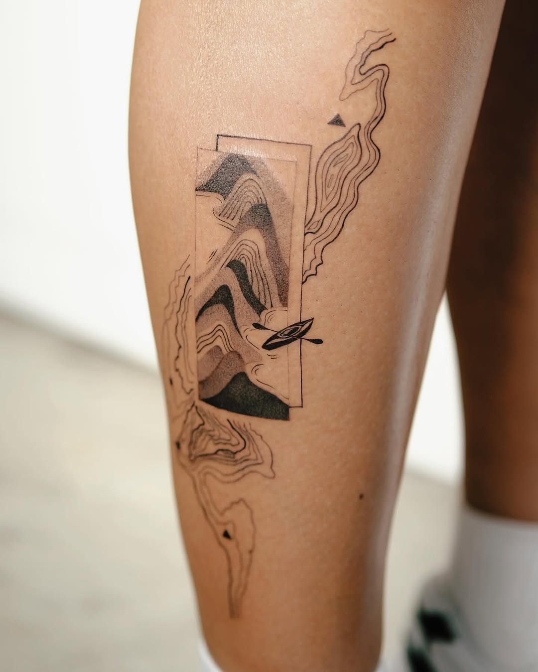 Tattoo by @graydient.inks β illustrative, black_and_grey