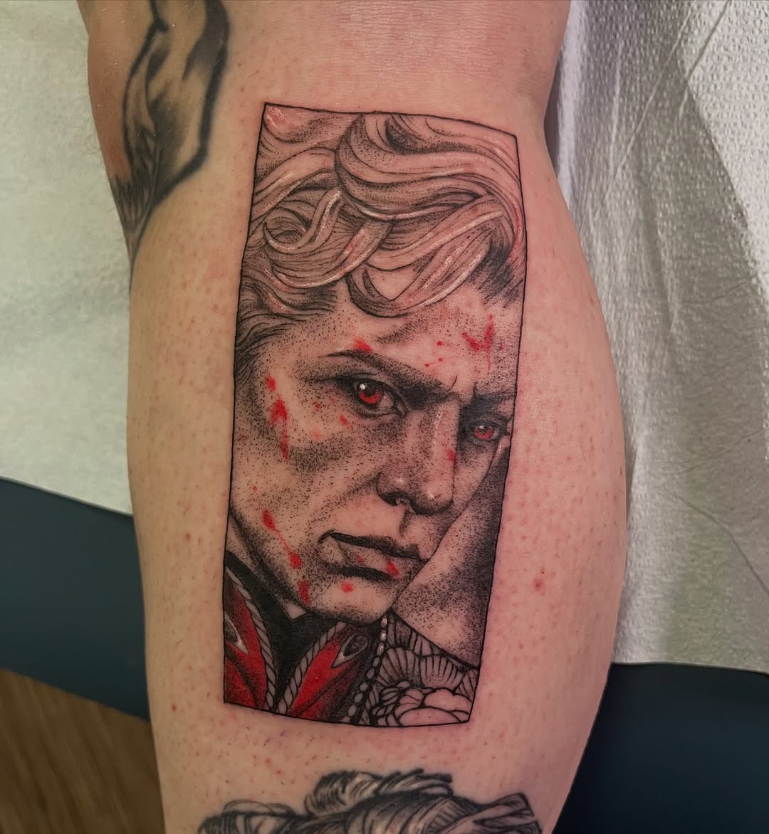 Tattoo by @laceybtattoos β realism, black_and_grey
