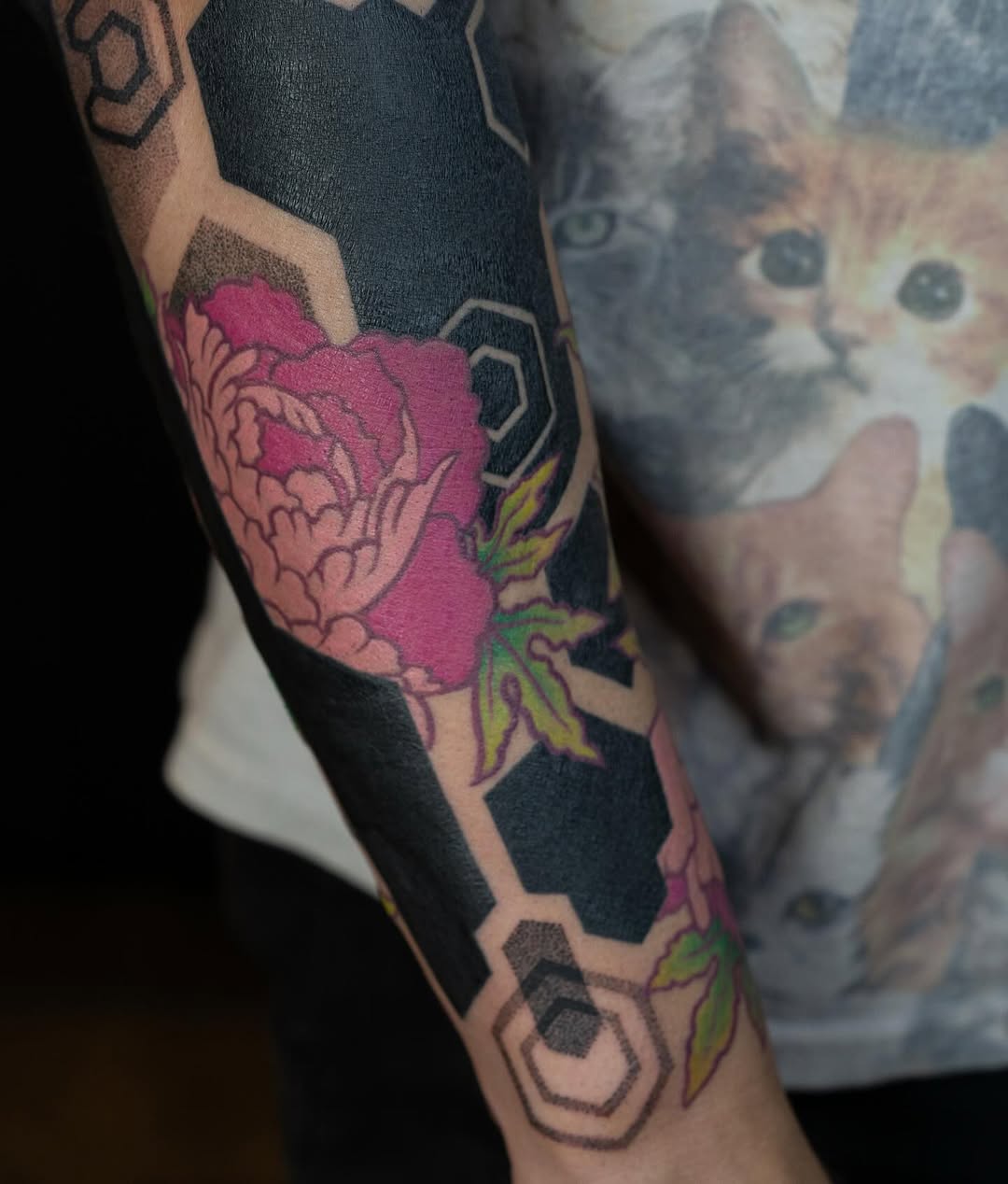 Tattoo by @rowanrhystattoo — blackwork, neo_traditional