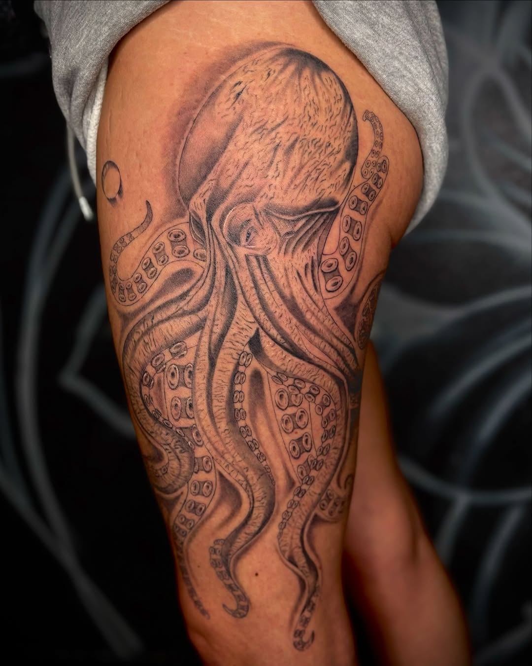 Tattoo by @brixtatts — realism, black_and_grey