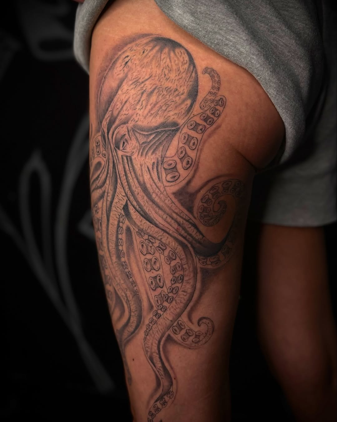 Tattoo by @brixtatts — realism, black_and_grey