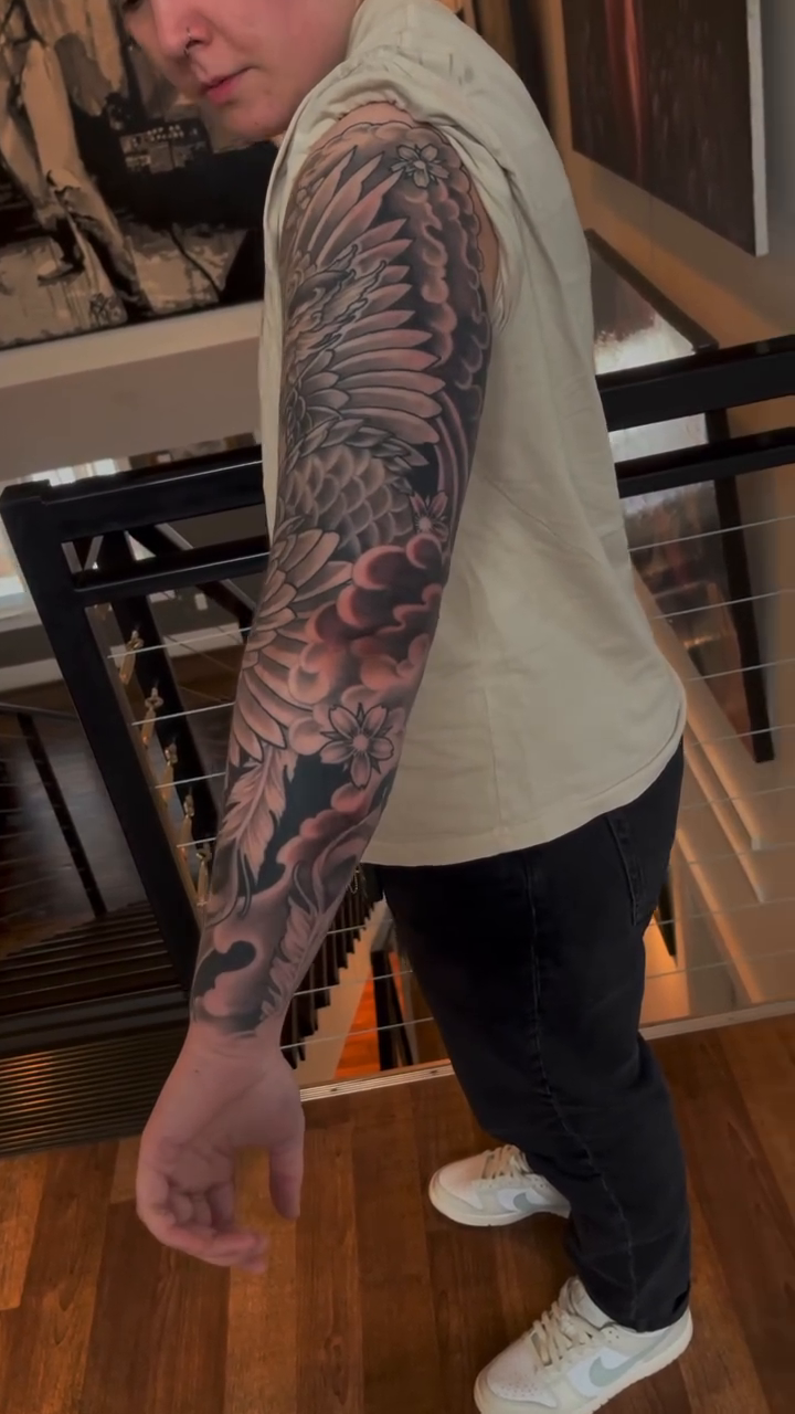 Tattoo by @jeremyutley_tattoo โ black_and_grey, realism