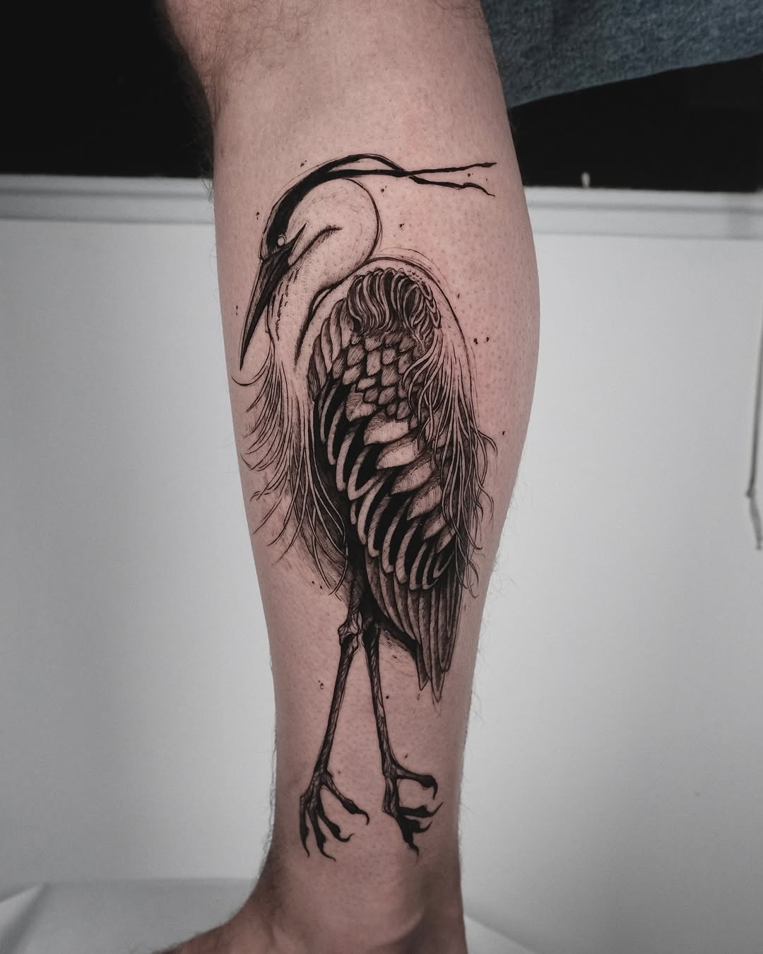 Tattoo by @hanakaki_tattoos โ blackwork