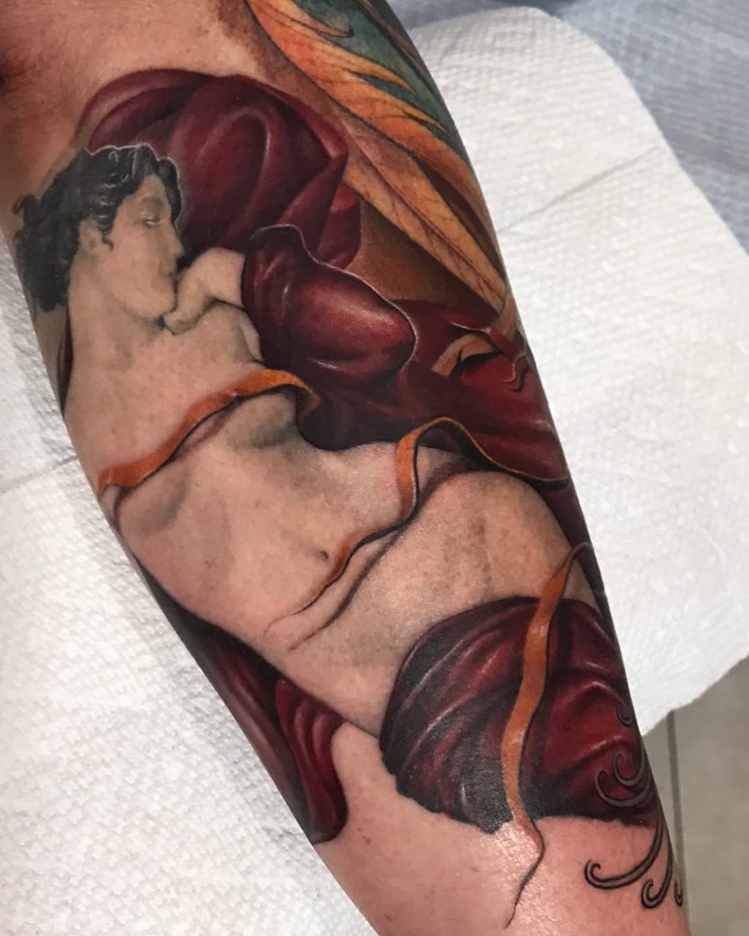 Tattoo by @doctorze — realism, illustrative