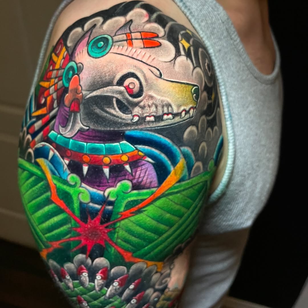 Tattoo by @meza.cruz.tatuajes โ new_school